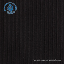 factory supply trim tubular rib knit fabric for dress